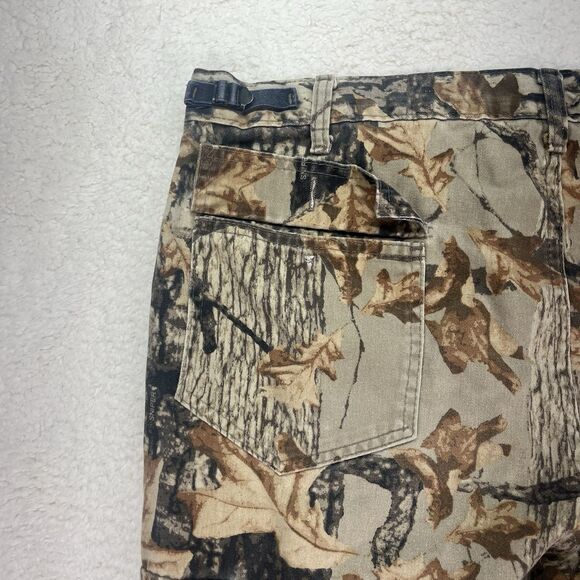 Vintage 90s Commander 38x31 Tie Cuff Sniper Camouflage Cargo Hunting‎ Pants - Picture 6 of 8